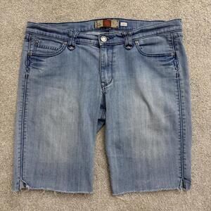 Old Navy Women’s 14 Ultra Low Waist Denim Cutoff Shorts Frayed Hem